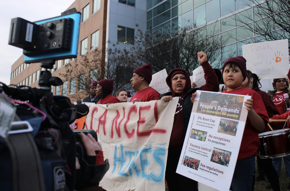 Rent Protest